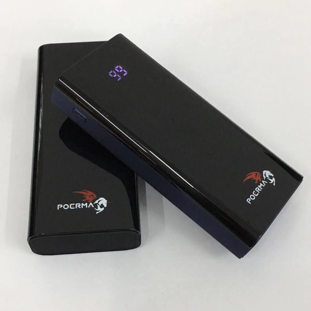  (BLACK)POERMA POWERBANK PB-164 10000mAh WITH DIGITAL DISPLAY(READY STOCK)